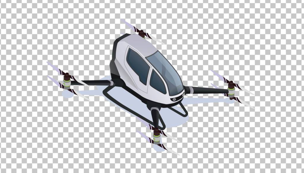 Airbus CityAirbus Drone PNG Image