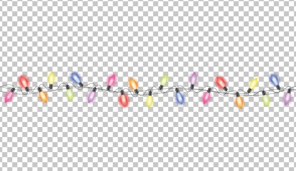 Decorative Colorful Lights PNG Image