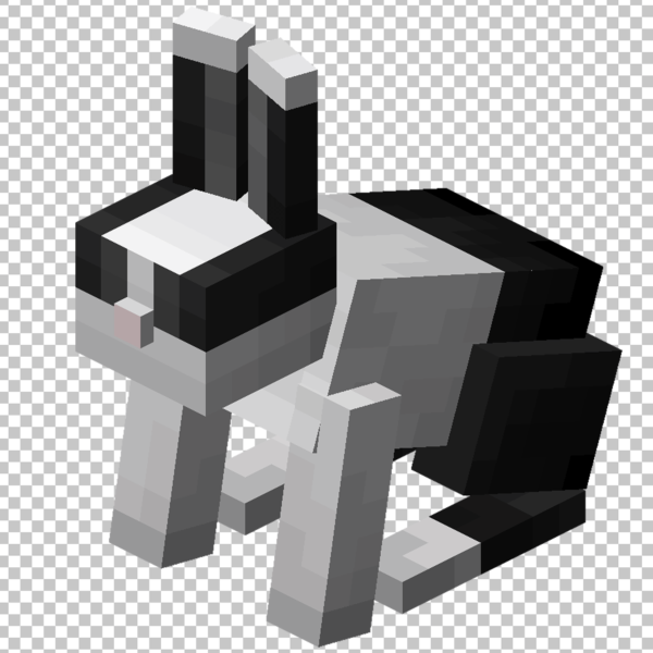 Minecraft Pocket Edition European Rabbit PNG Image