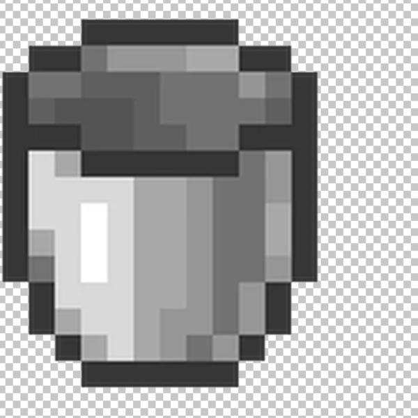 Minecraft Bucket PNG Image