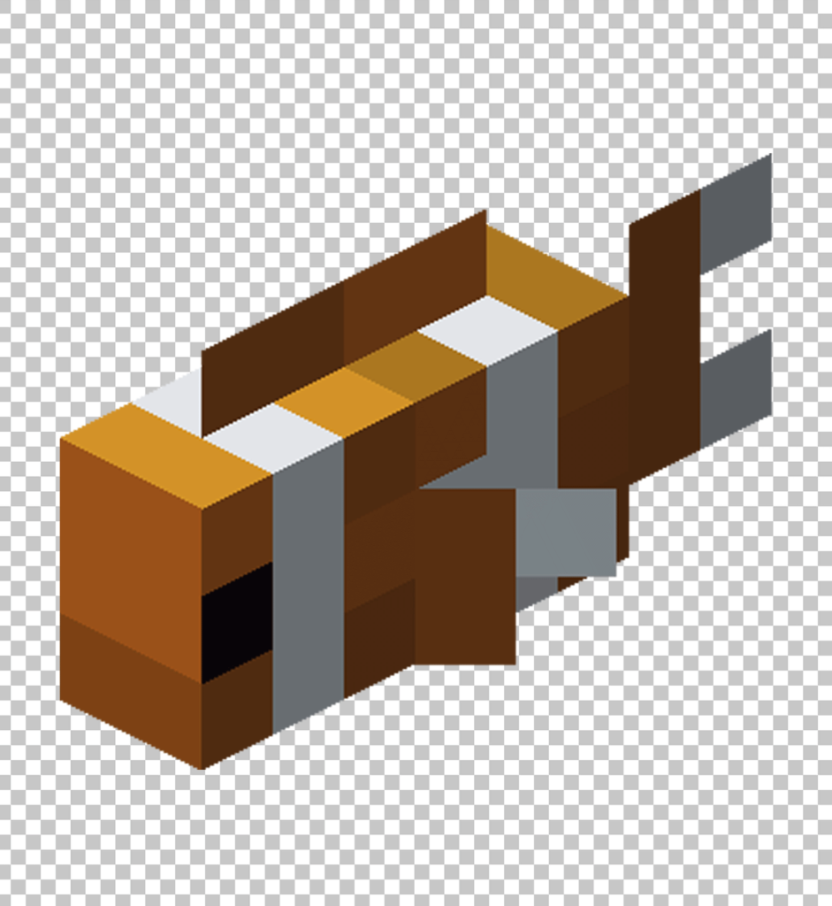 Minecraft Tropical Fish PNG Image