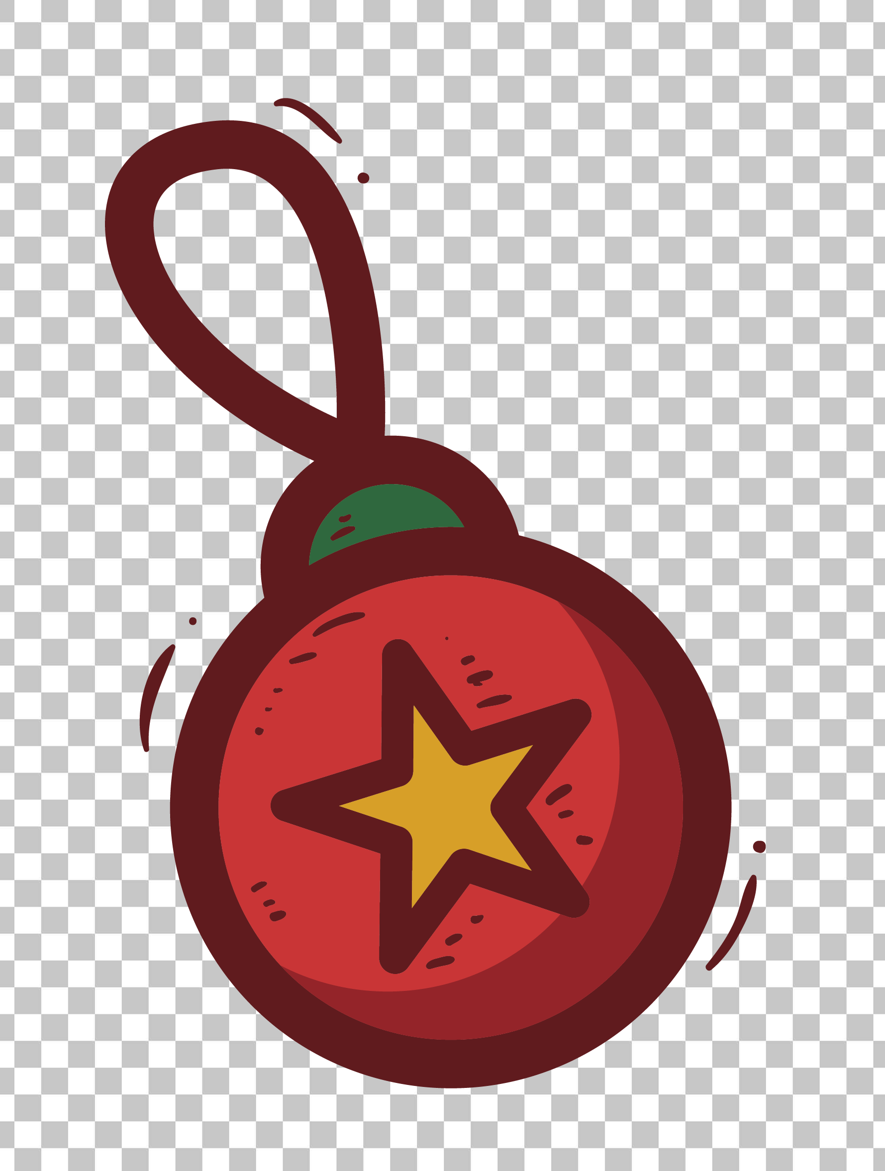 Christmas Ornament PNG Image