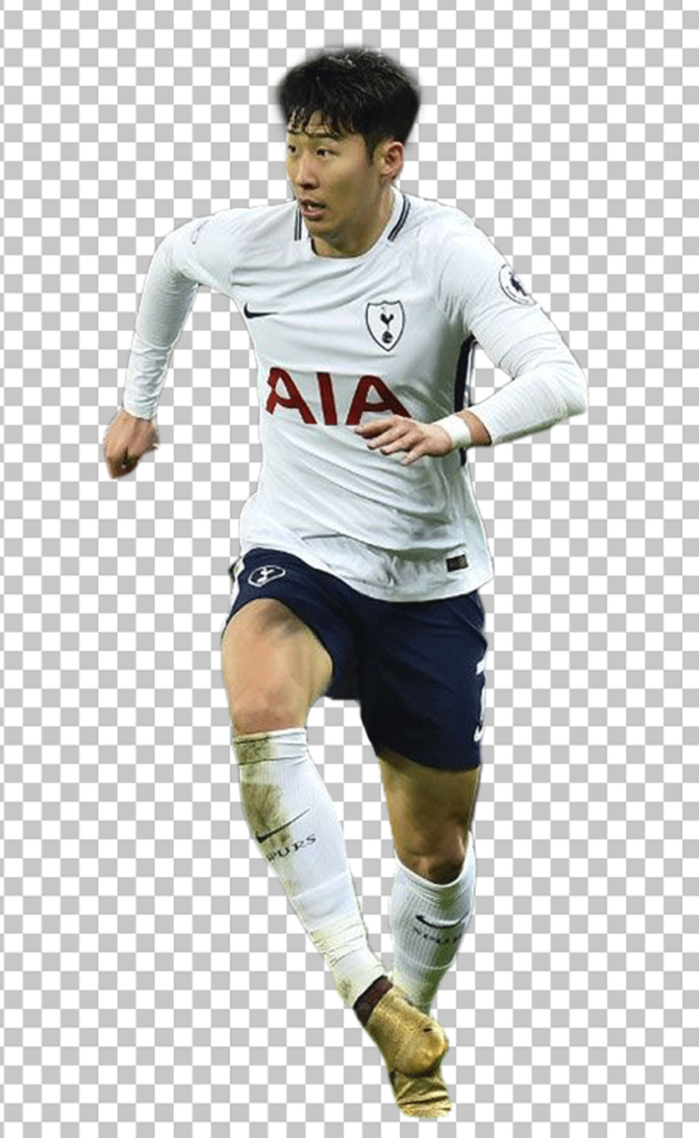 Son Heung-Min running PNG Image