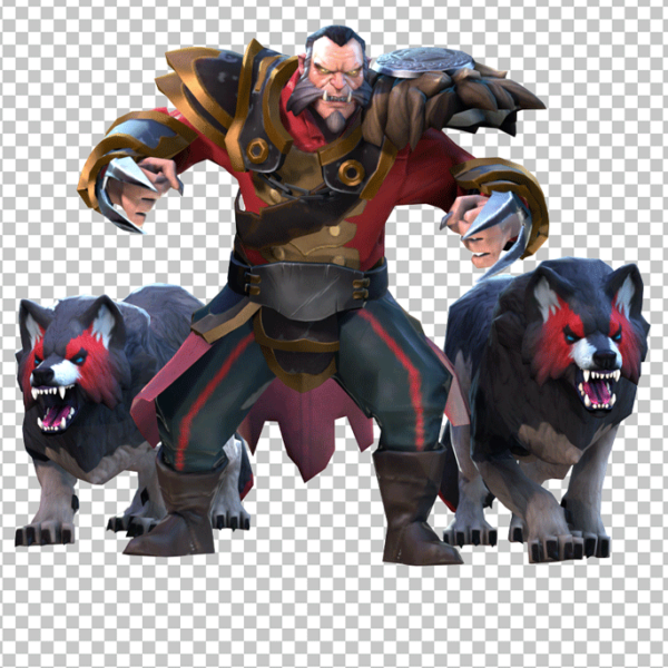 Dota 2 Lycan with Wolves Transparent PNG