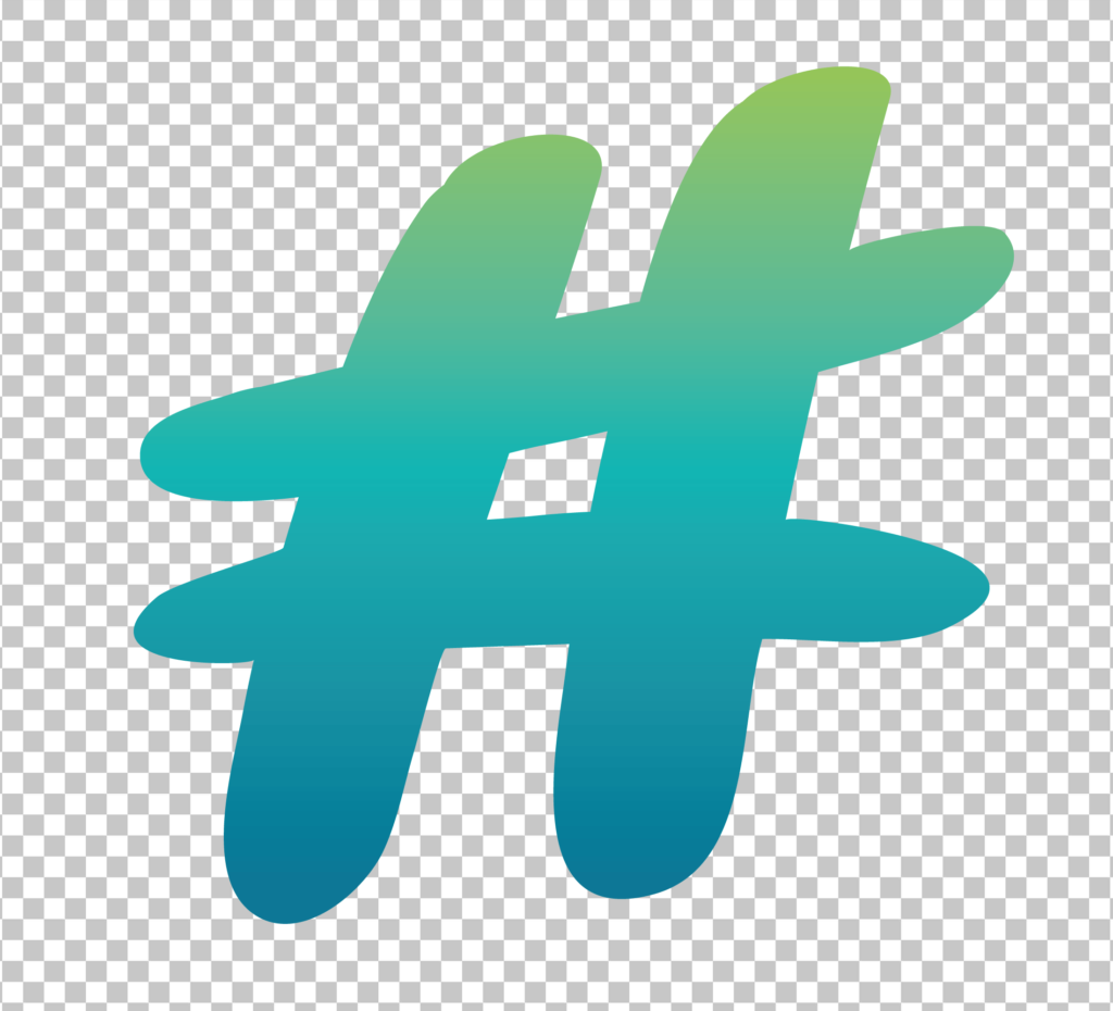 Hashtag Symbol PNG Image