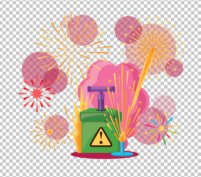 Firework show PNG Image