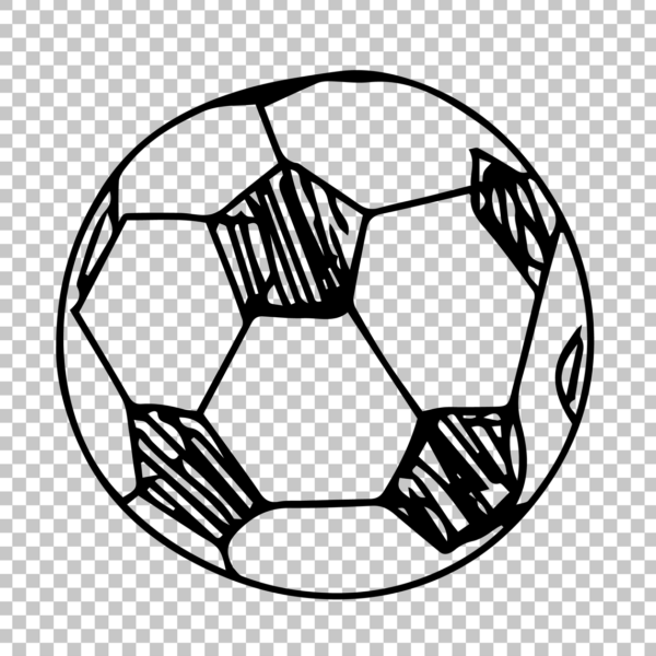 Football Sketch PNG Image