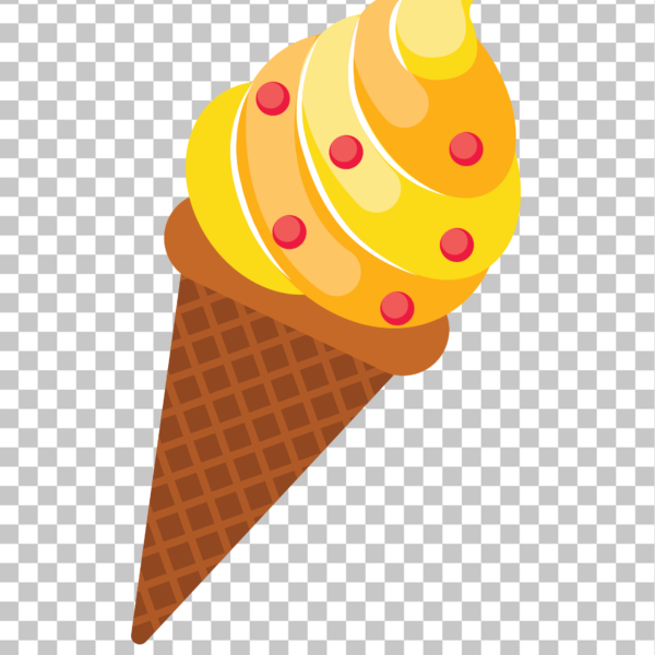 Mango Ice cream PNG Image