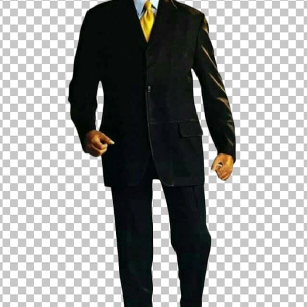 Young Amitabh Bachchan is walking in a suit.