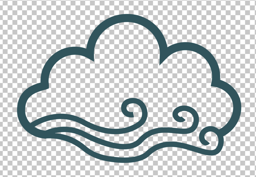 Cloudy, Windy PNG Image