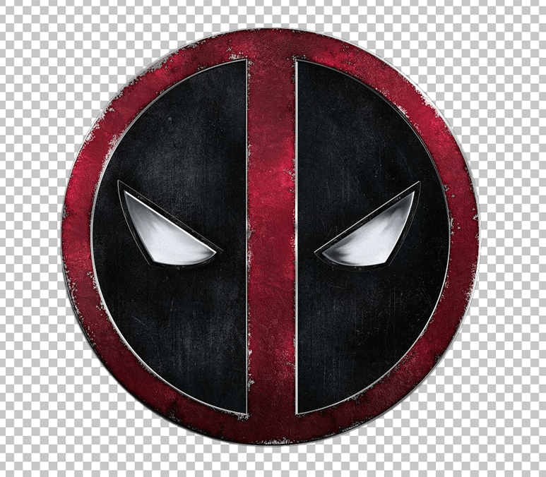 Deadpool 3D Logo PNG Image