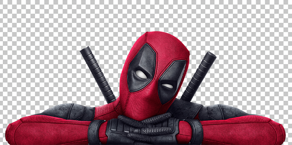 Deadpool thinking PNG Image