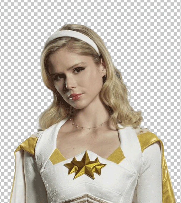 Erin Moriarty as starlight PNG Image