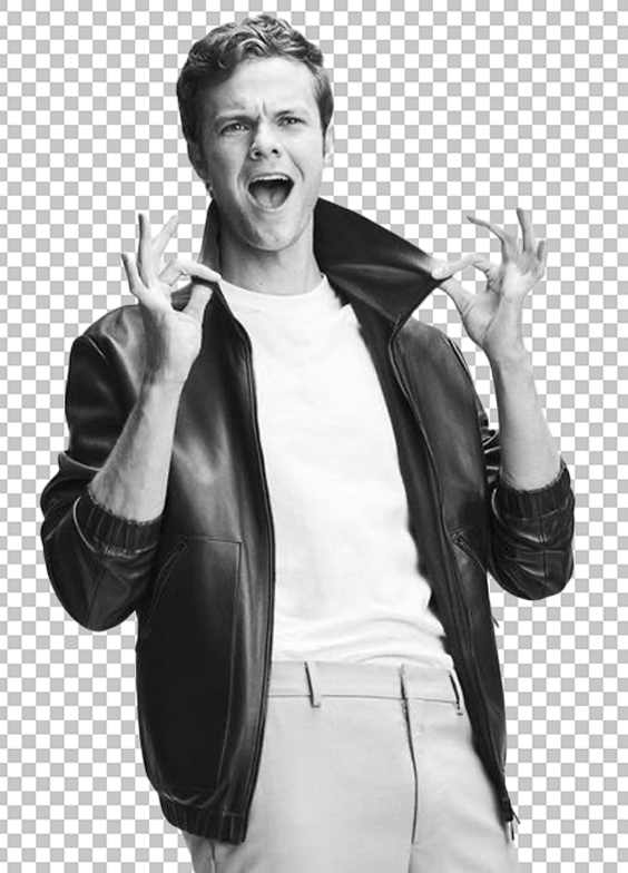 Jack Quaid excited PNG Image