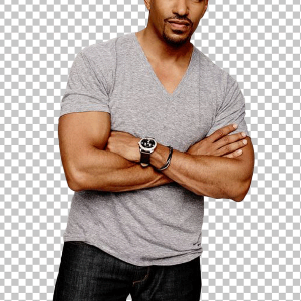 Laz Alonso standing PNG Image