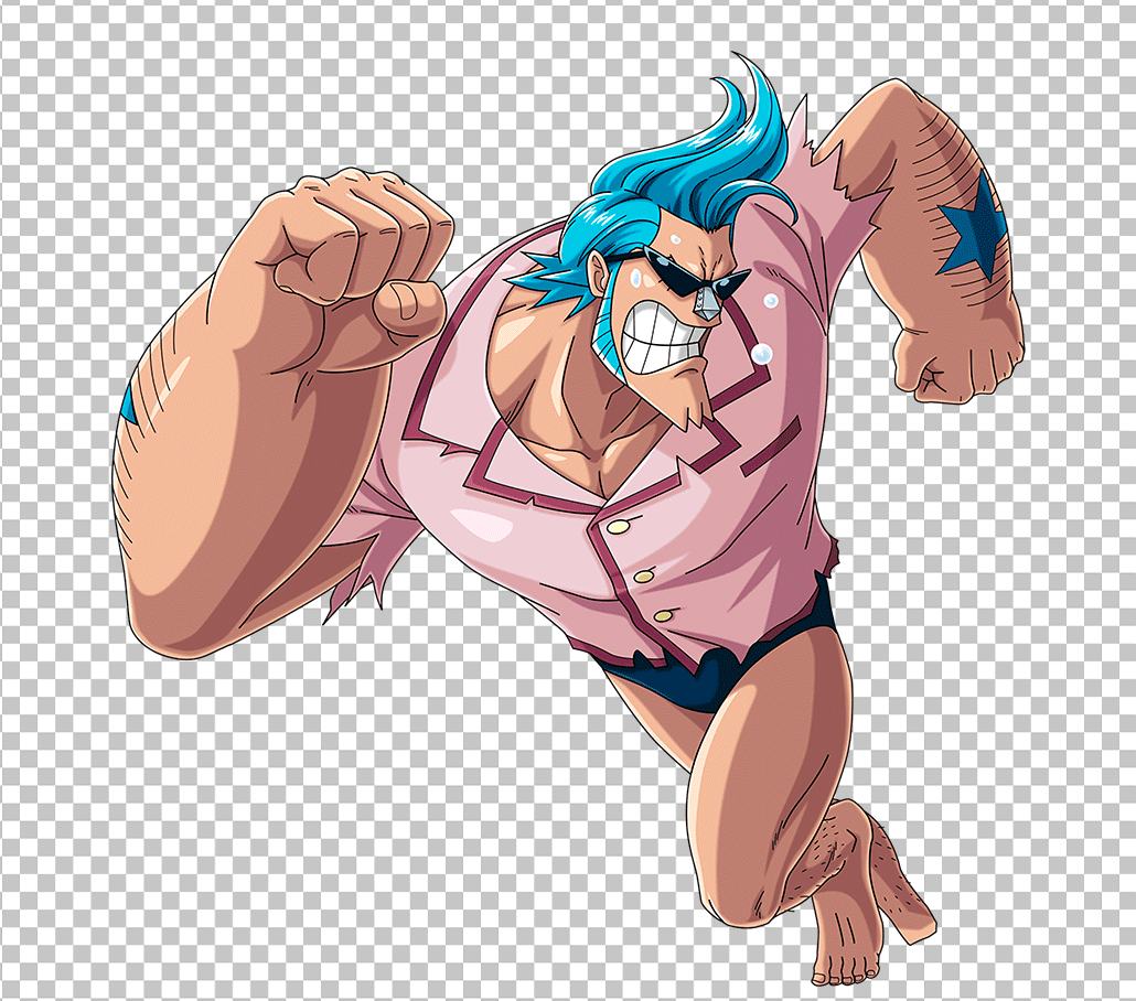 Young Franky running PNG Image