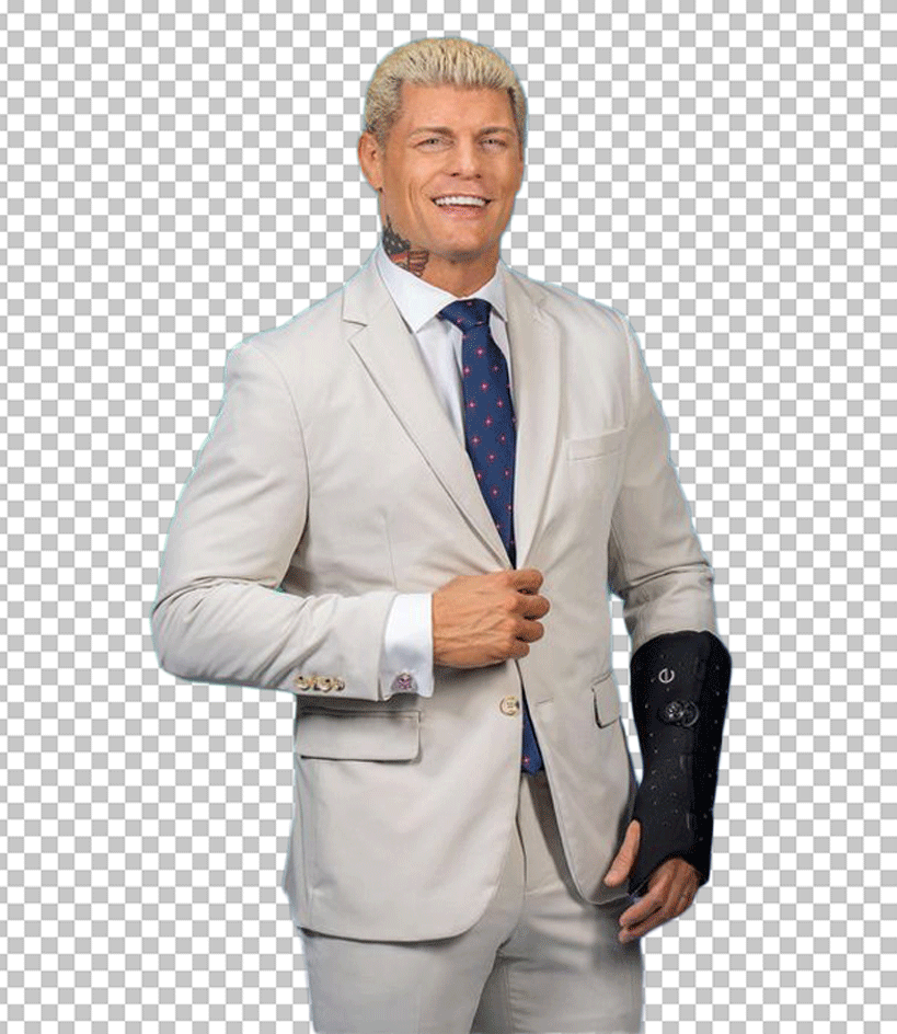 Cody Rhodes smiling PNG Image