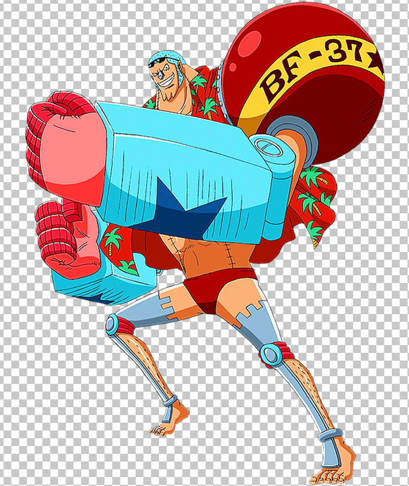 Franky with black sunglasses PNG Image
