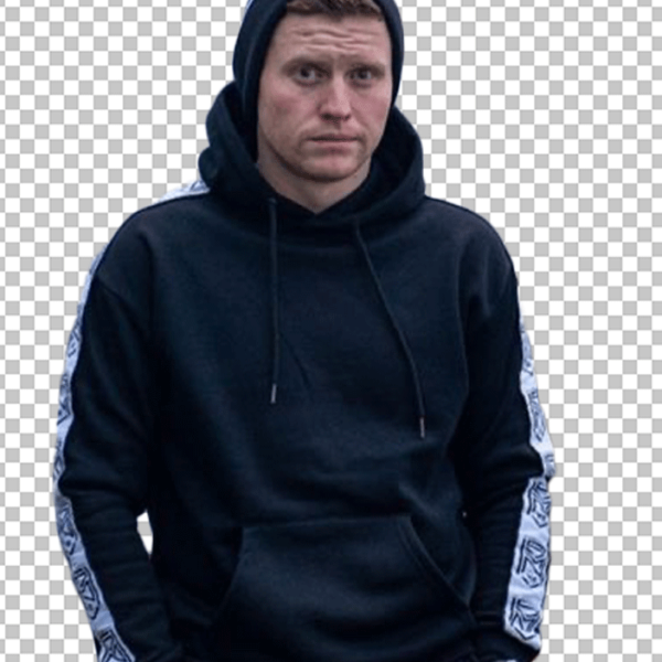 Ethan Payne wearing a beanie PNG Image