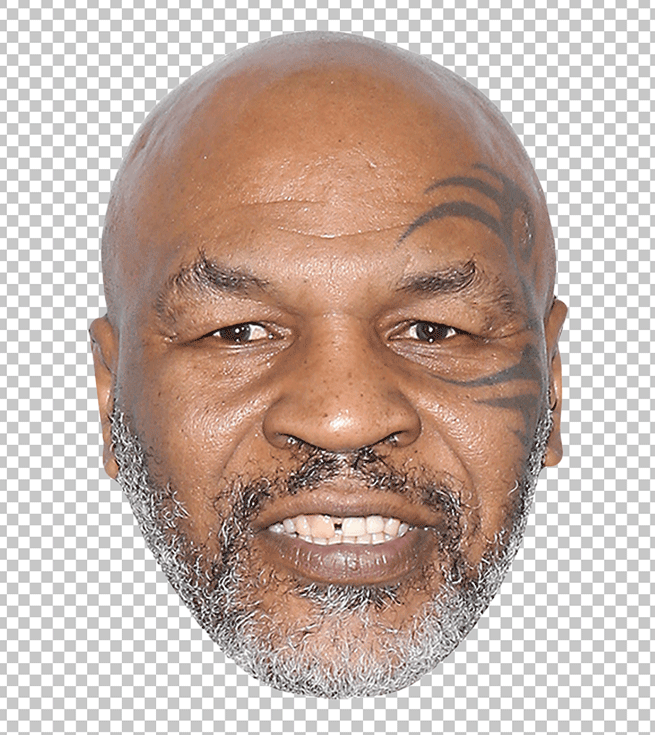 Mike Tyson head PNG Image