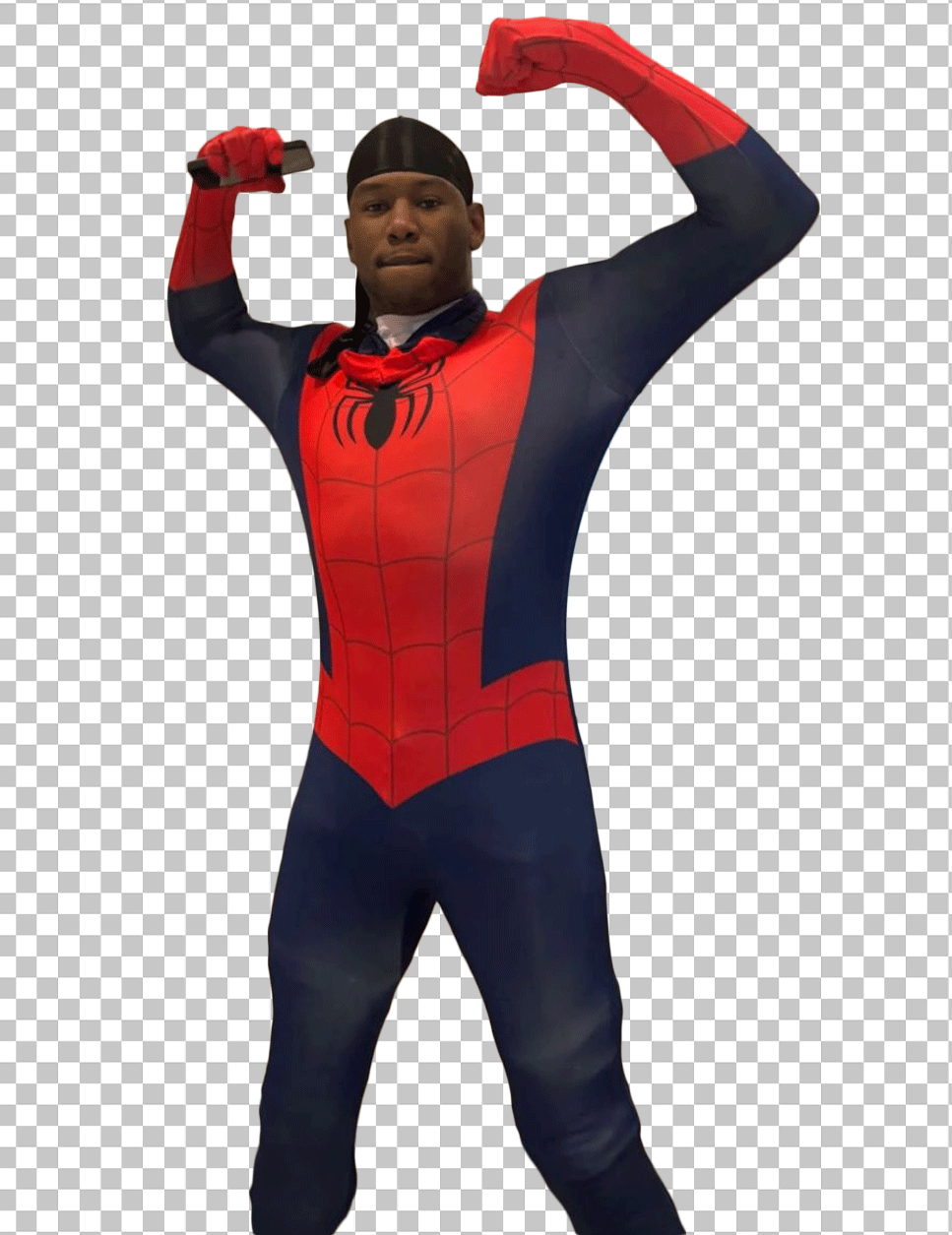 King Kenny in Spider Man suit PNG Image