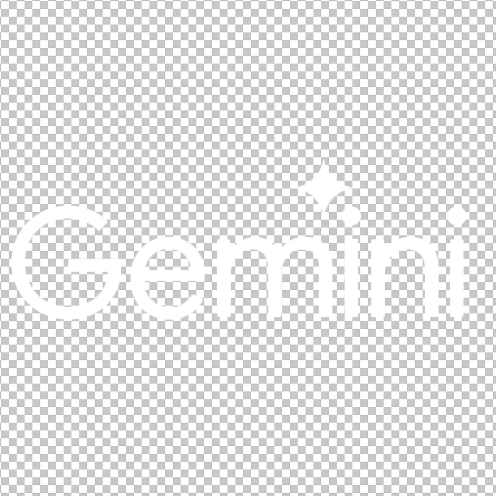 gemini white logo