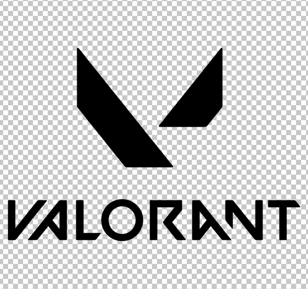valorant black logo
